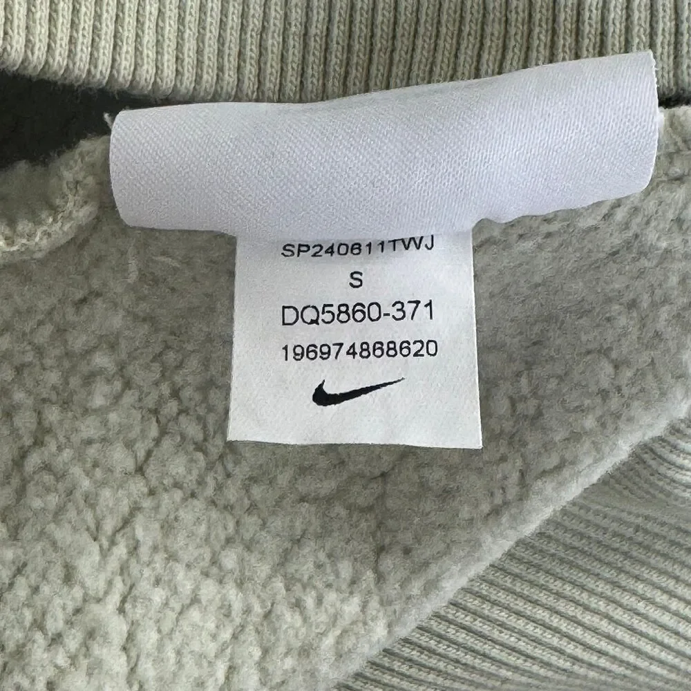 Nike Sportswear Phoenix Fleece Oversized Pullover Hoodie Sage Green Small